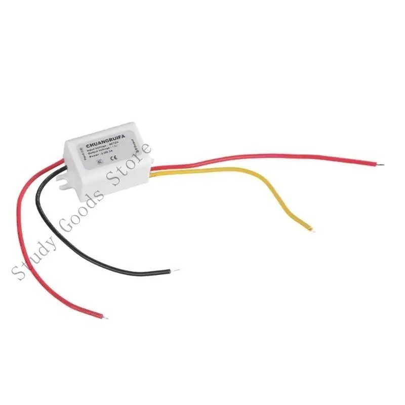 12V To 5V 3A 15W DC-DC Step Down Converter DC Power Supply Module Waterproof US