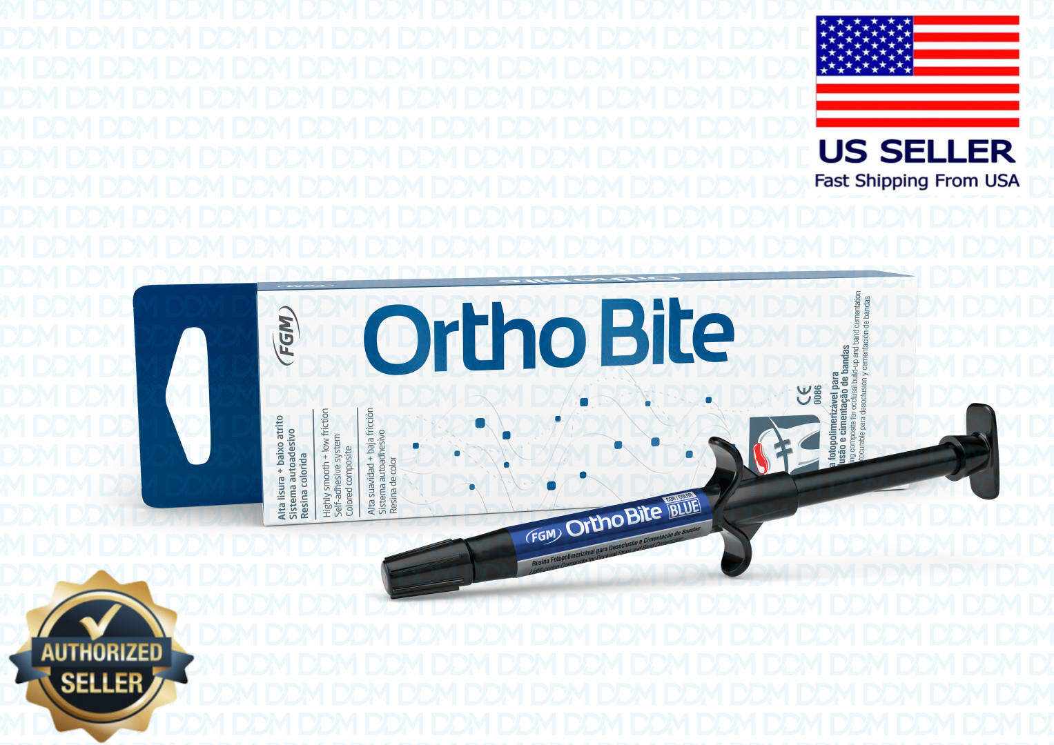 FGM Ortho Bite Blue, 4g Syringe #4000009780