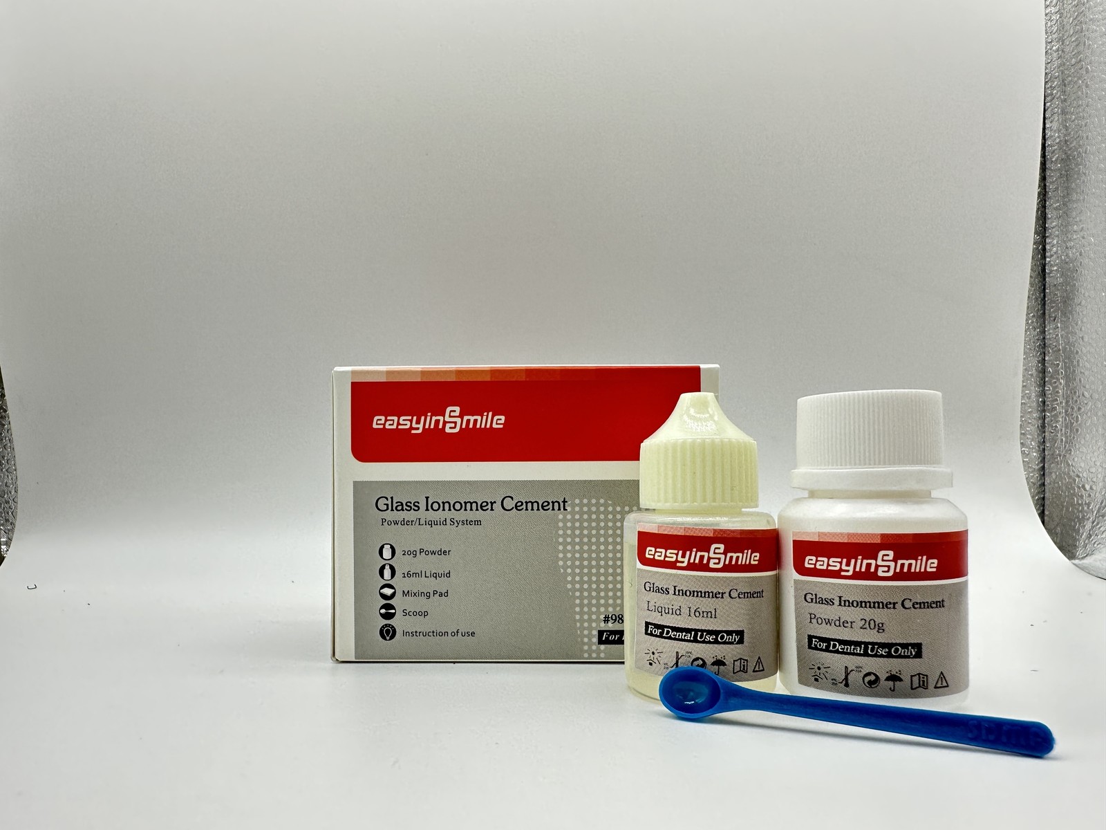 10Pc Dental Pro Matrix Bands Sectional Matrix Kit Permanent Glass Ionomer Cement