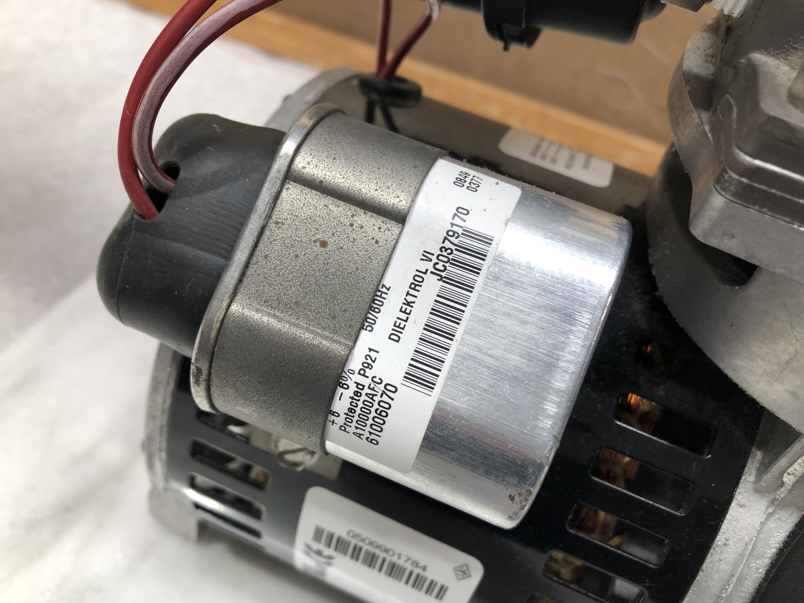 GAST 74R135-P101-H200X, 100-115 AMPS 2.5 HZ 60 PUMP, MAX DUTY of 100 PSIG