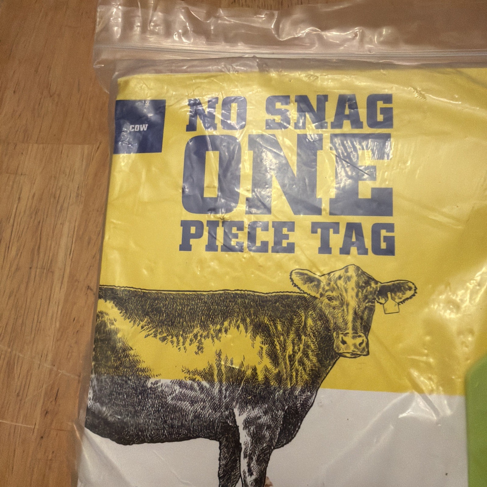 Z1 No-Snag Blank Cow Tags Chartreuse 25 Count By Z Tags New & Free Shipping