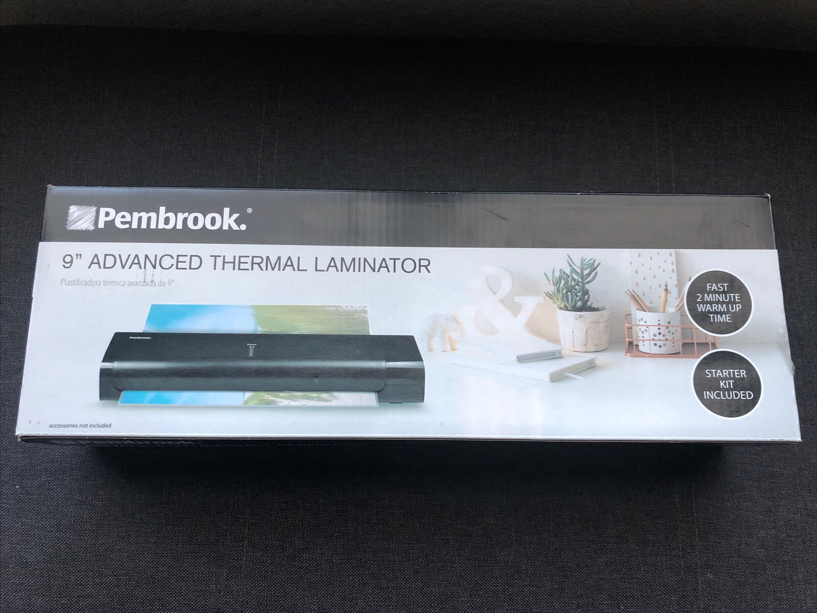 Pembroke 9″ Advanced Thermal Laminator BRAND NEW open box