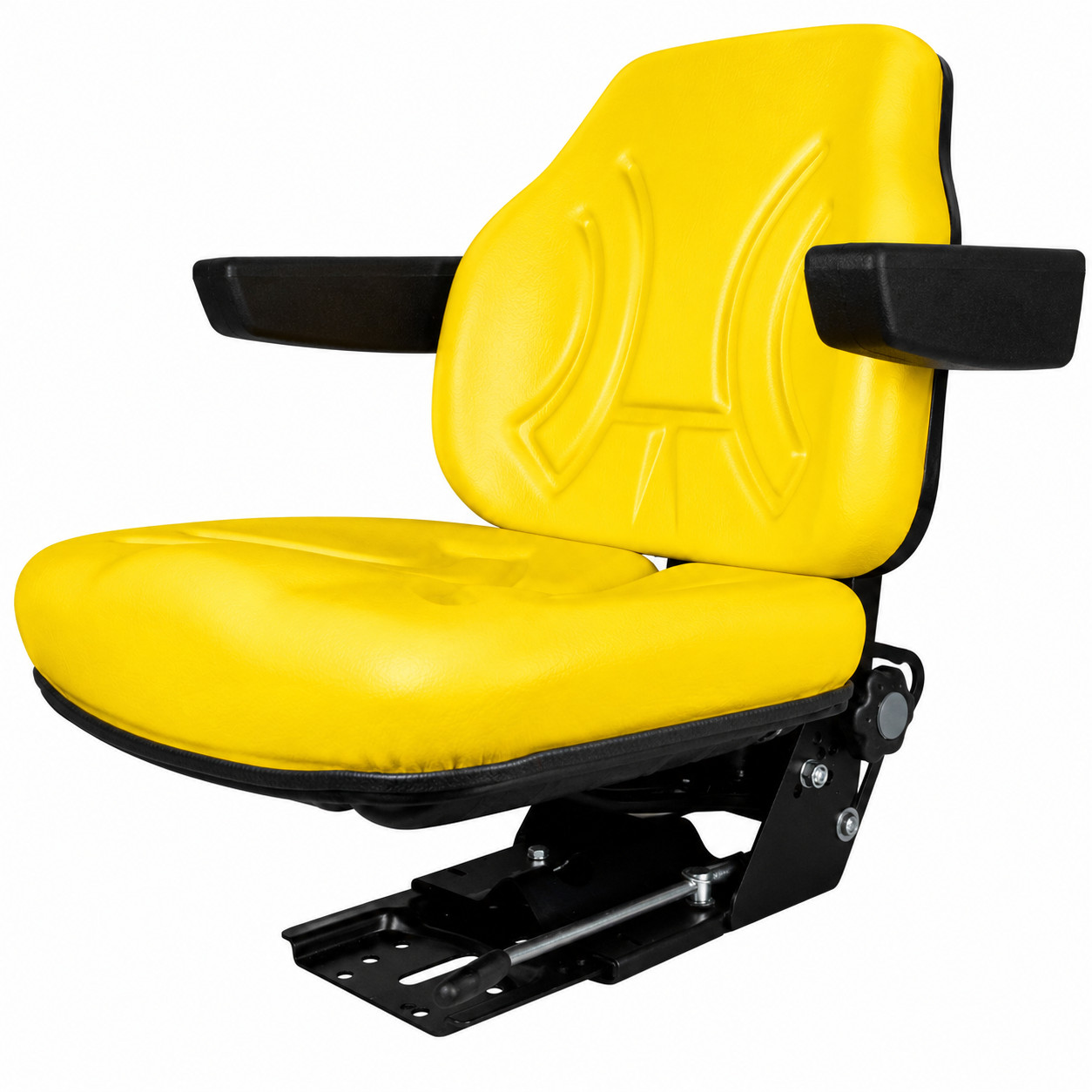 Trac Seats Suspension Seat w/ Armrests for John Deere Tractors
