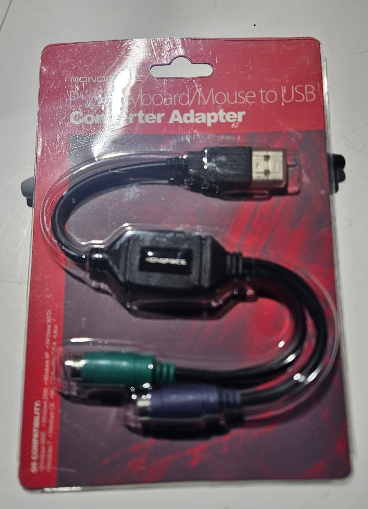 Usb Male to PS2 Female Adapter Cable Converter PS2 Keyboard Mouse Interface Cabl