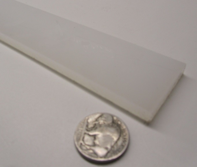 Polypropylene Bar 1/4″ (.250″) Thick x 1.50″ Wide x 48″ Long, 8 pcs, 32 feet