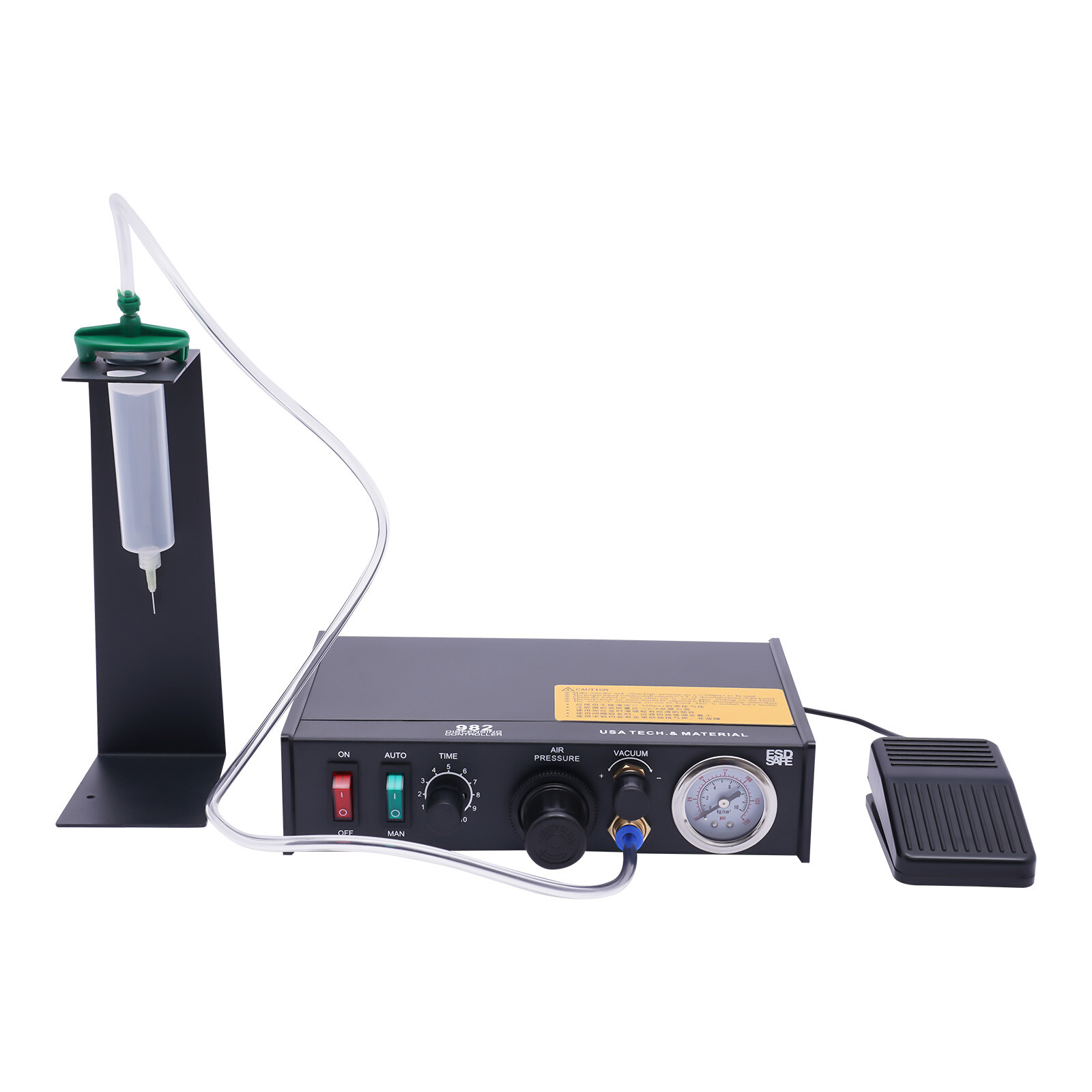 Semi-automatic Epoxy Resin Glue Dispenser Solder Paste Liquid Controller Dropper