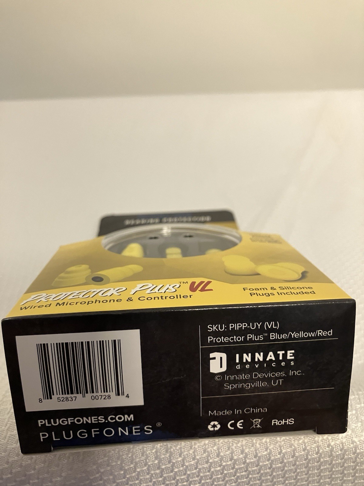 Plugfones Protector Plus VL New Factory Sealed OSHA Compliant 82 dB Sound Cap
