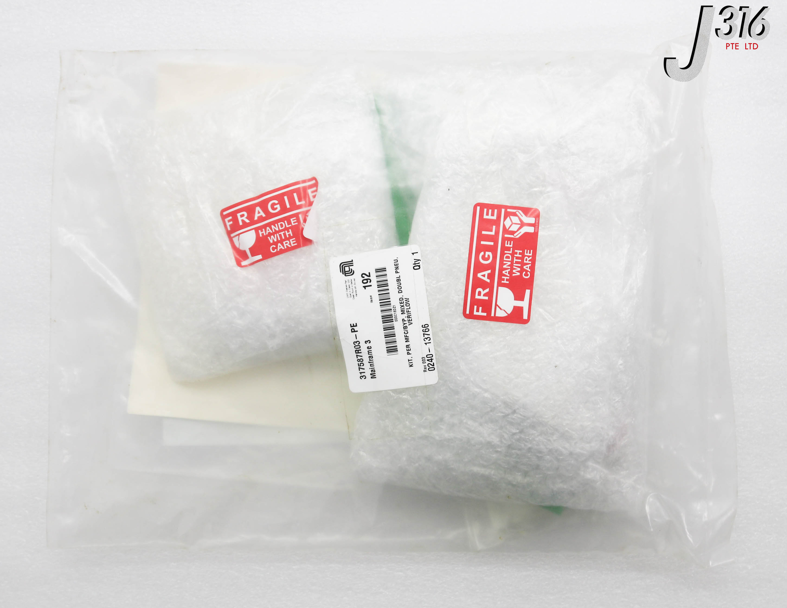 C1809 APPLIED MATERIALS KIT, PER MFC/BYP, MIXED, DOUBL PNEU, VERIFLOW 0240-13766