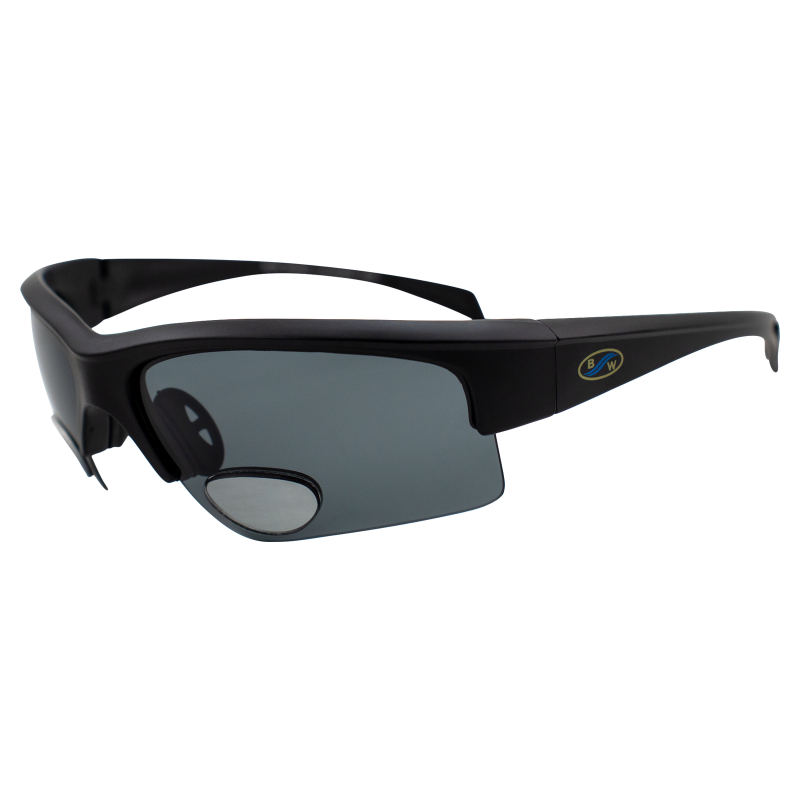 Global Vision BIFOCAL2 2.0 Bifocal BROWN Polarized LENS Sunglasses BLACK FRAME