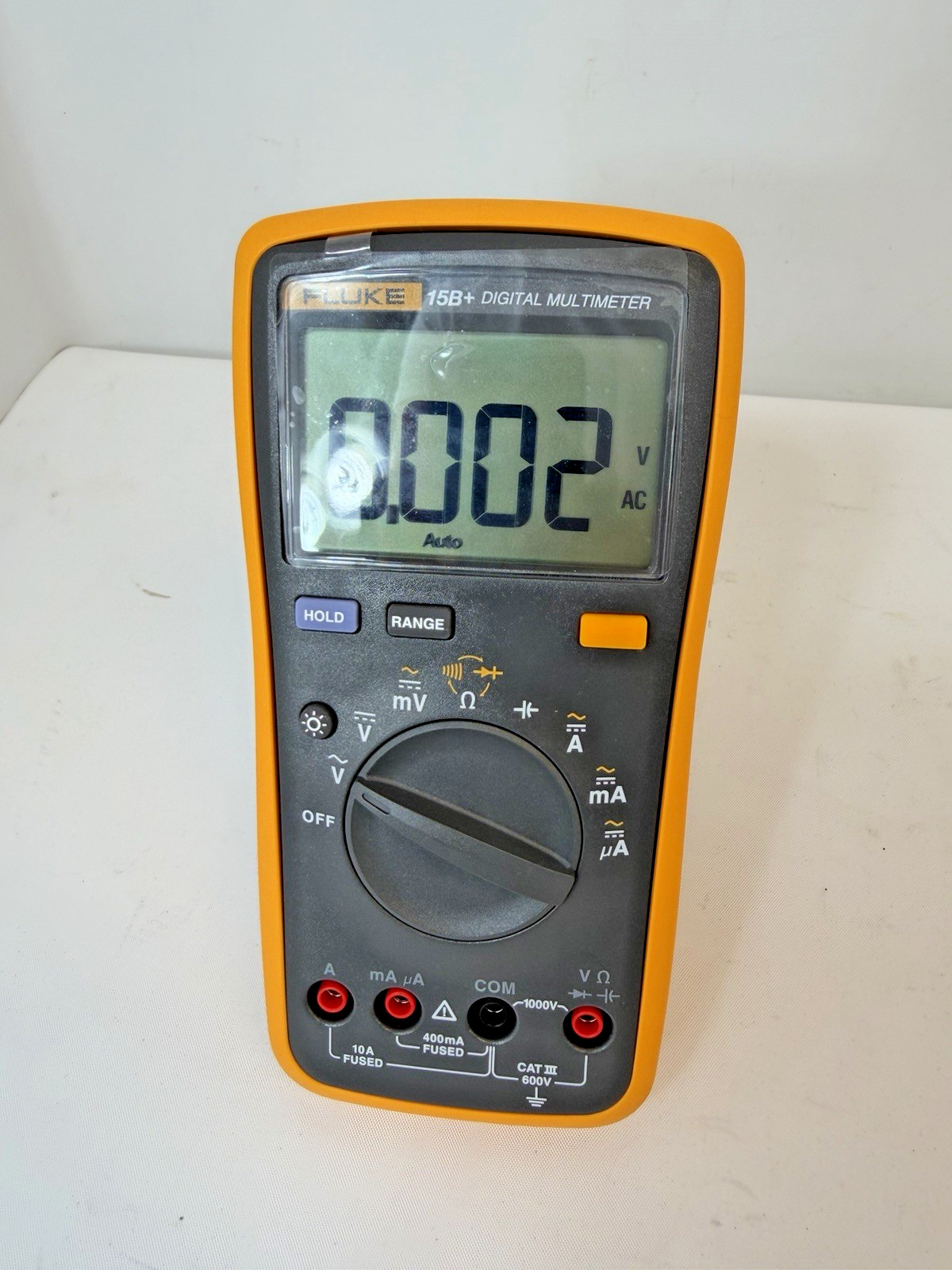 Fluke 15B+ Plus CAT III 600V Digital Multimeter (1000V/10A) – FAST SHIPPING