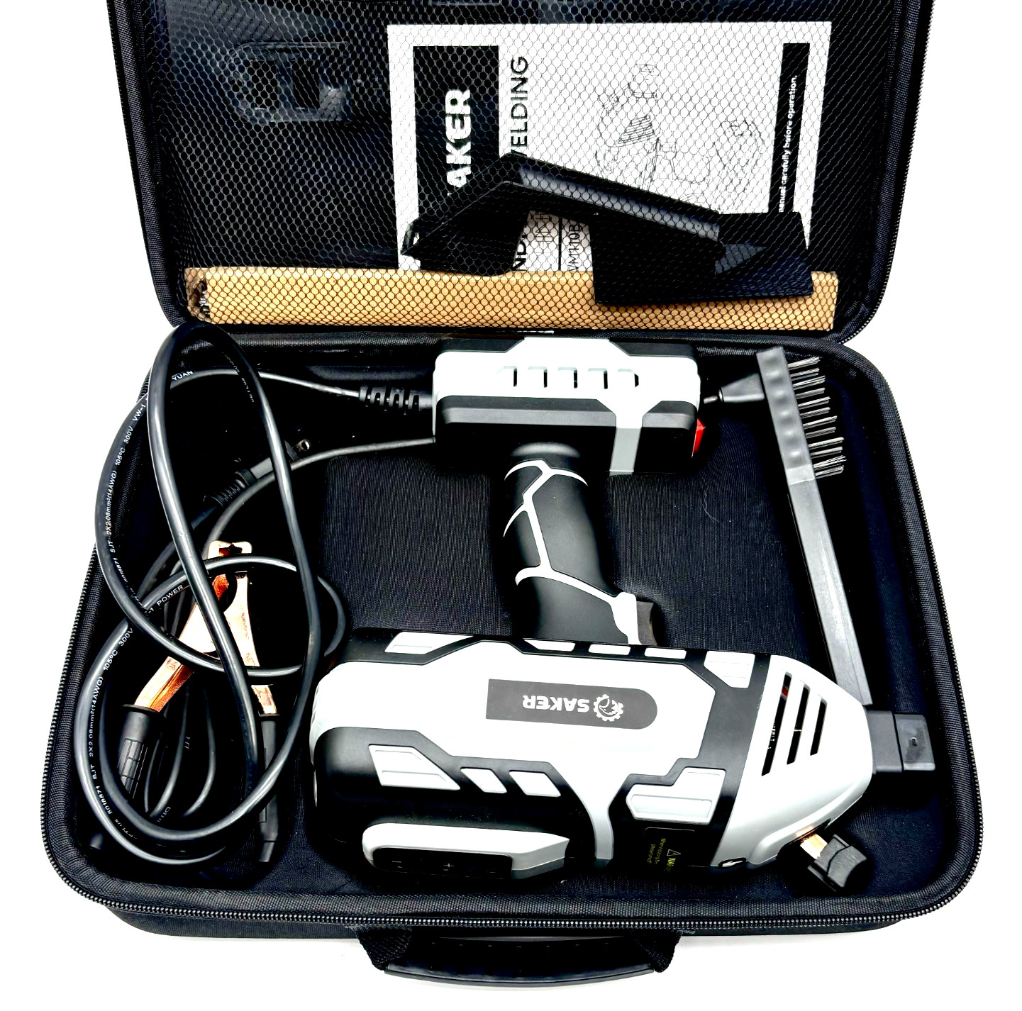 Saker SK-PWM110B Handheld Welding Machine White Black Portable