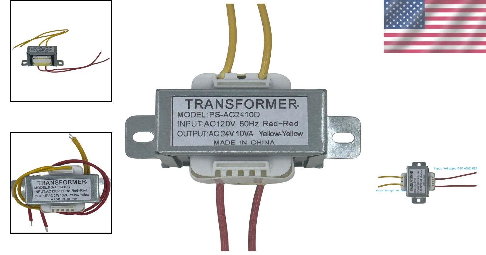 User-Friendly 24V 10VA Power Transformer for Safe Low-Voltage Applications