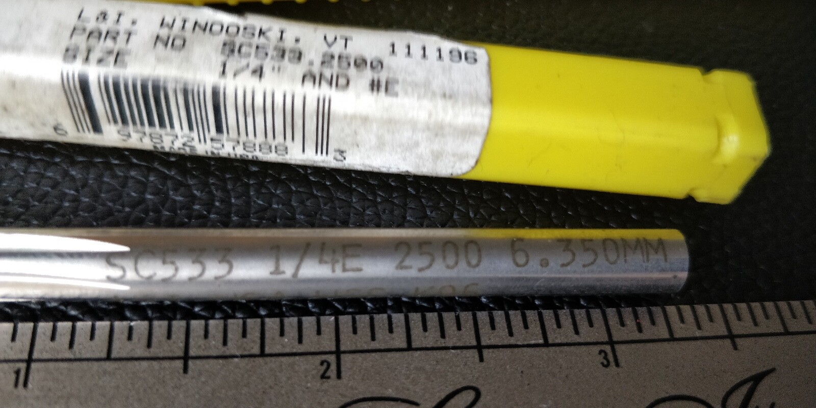 L&I SC533 🇺🇸 0.2500″ E – HSS -Chucking Reamer – Lavallee & Ide