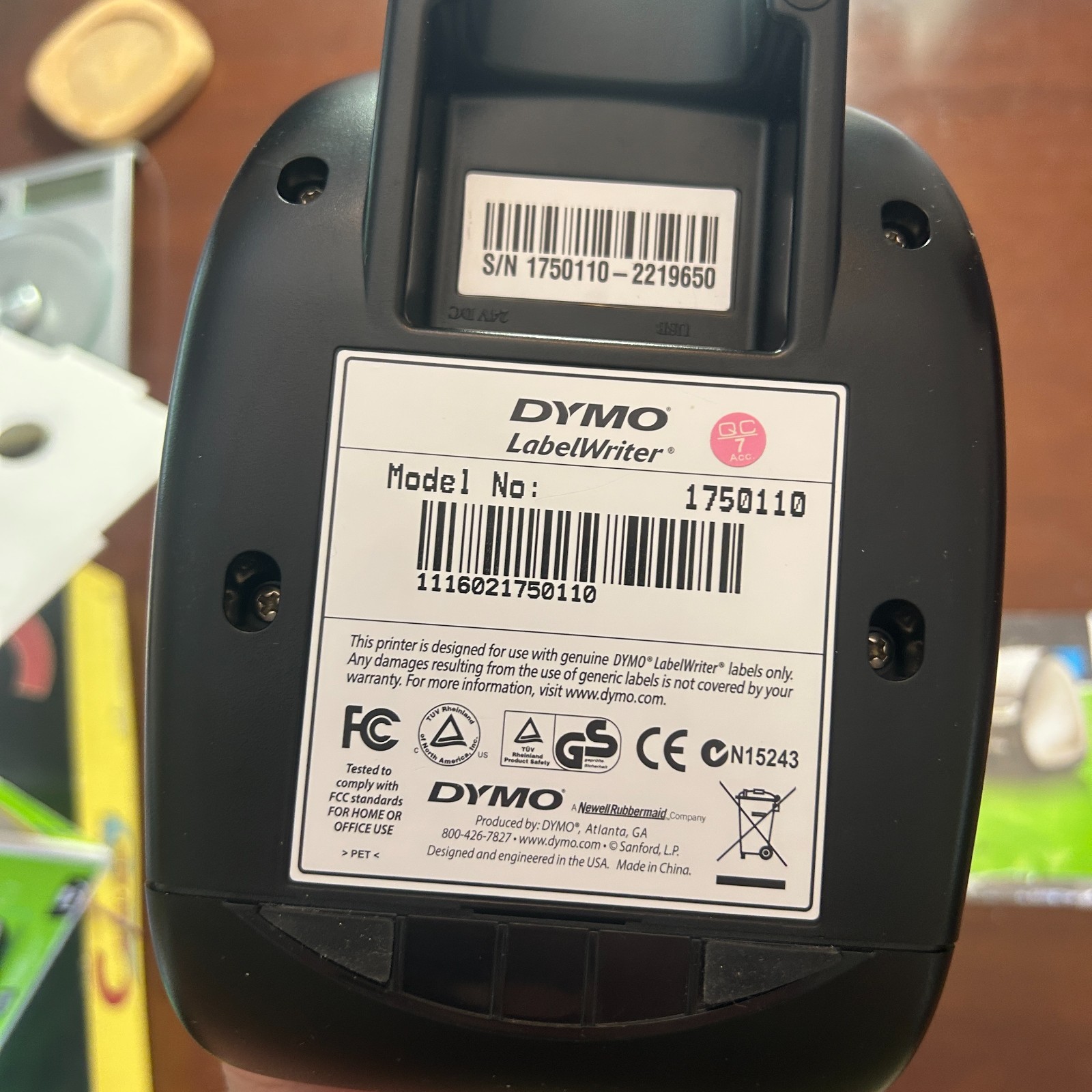 Dymo LabelWriter 450 Direct Thermal Label Printer w/ AC Adapter & Roll Brand New