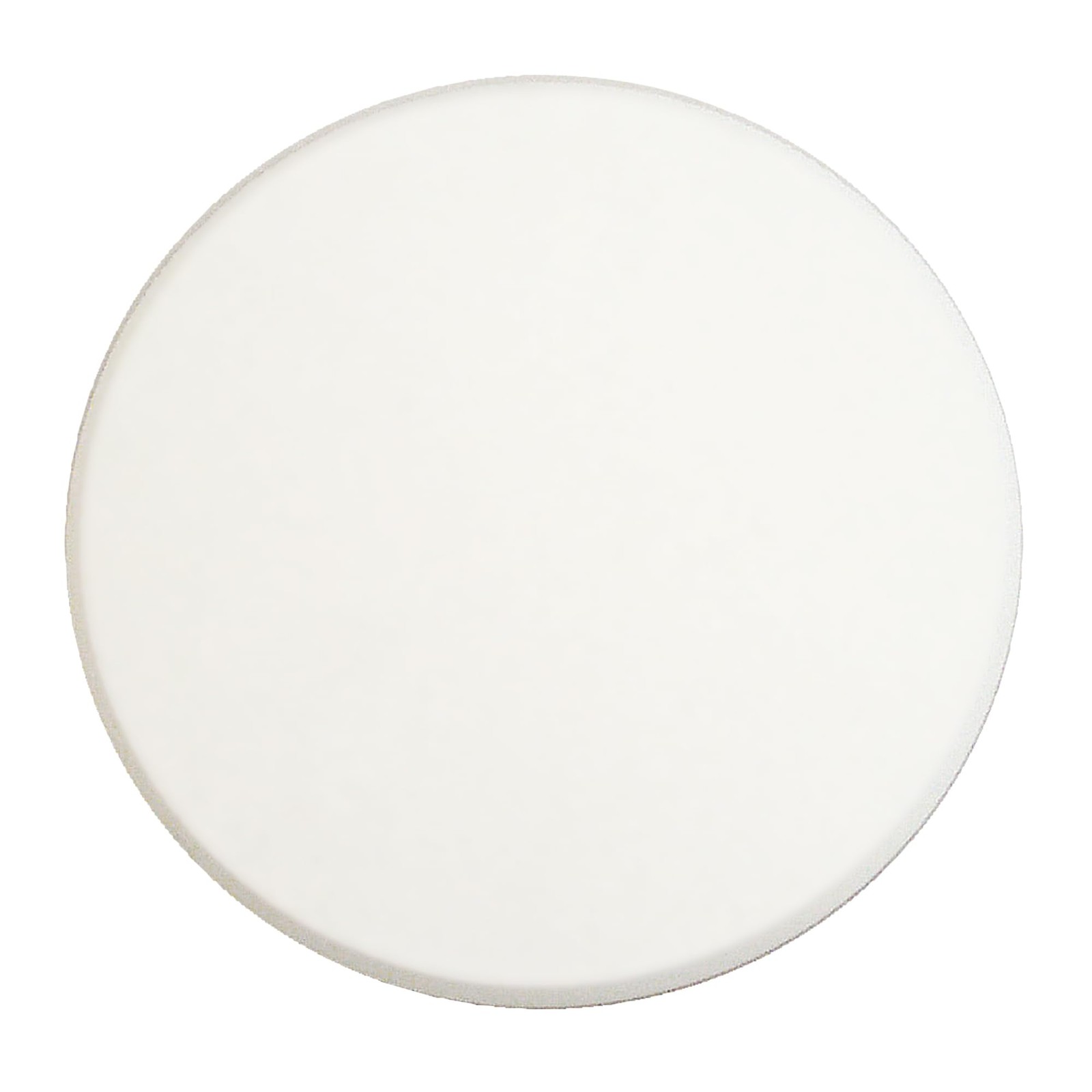 White 5 Inch Wall Protector Smooth Surface Rigid Door Knob Guard