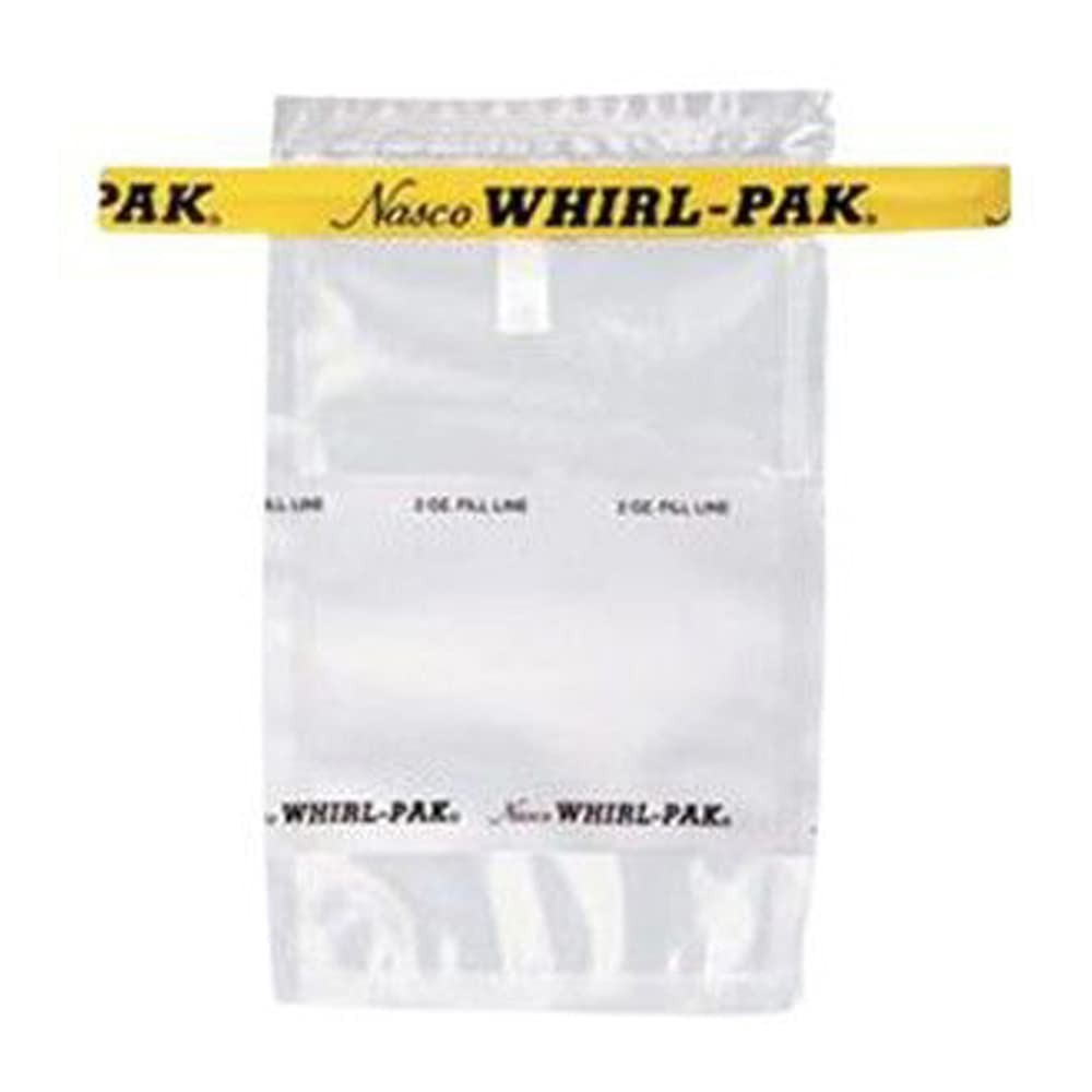 Nasco Whirl-Pak B01064WA Write-On Sample Bags (Box of 500)