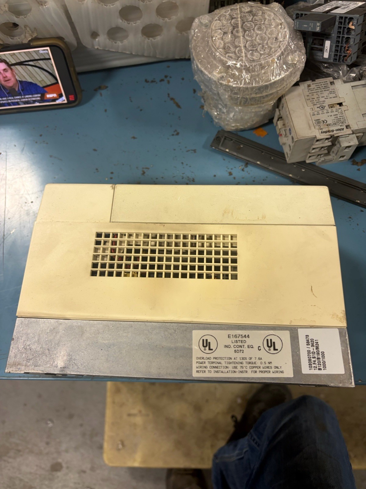 KEB 12.F4.S1D-3420 COMBIVERT DRIVE 12F4S1D3420 12.F4.S1D-3420 USED