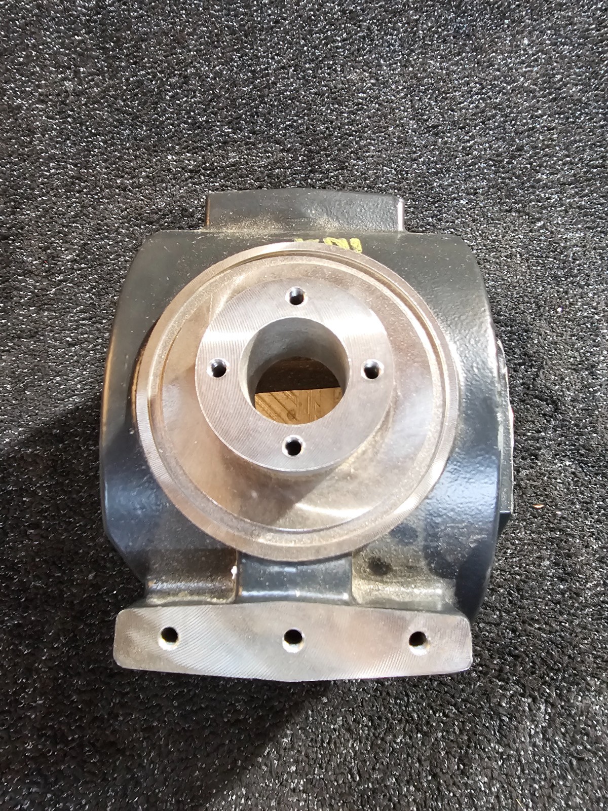 Heavy Duty Gearbox 111651 Q2 54Y, Gray Powder-Coated Finish, Steel