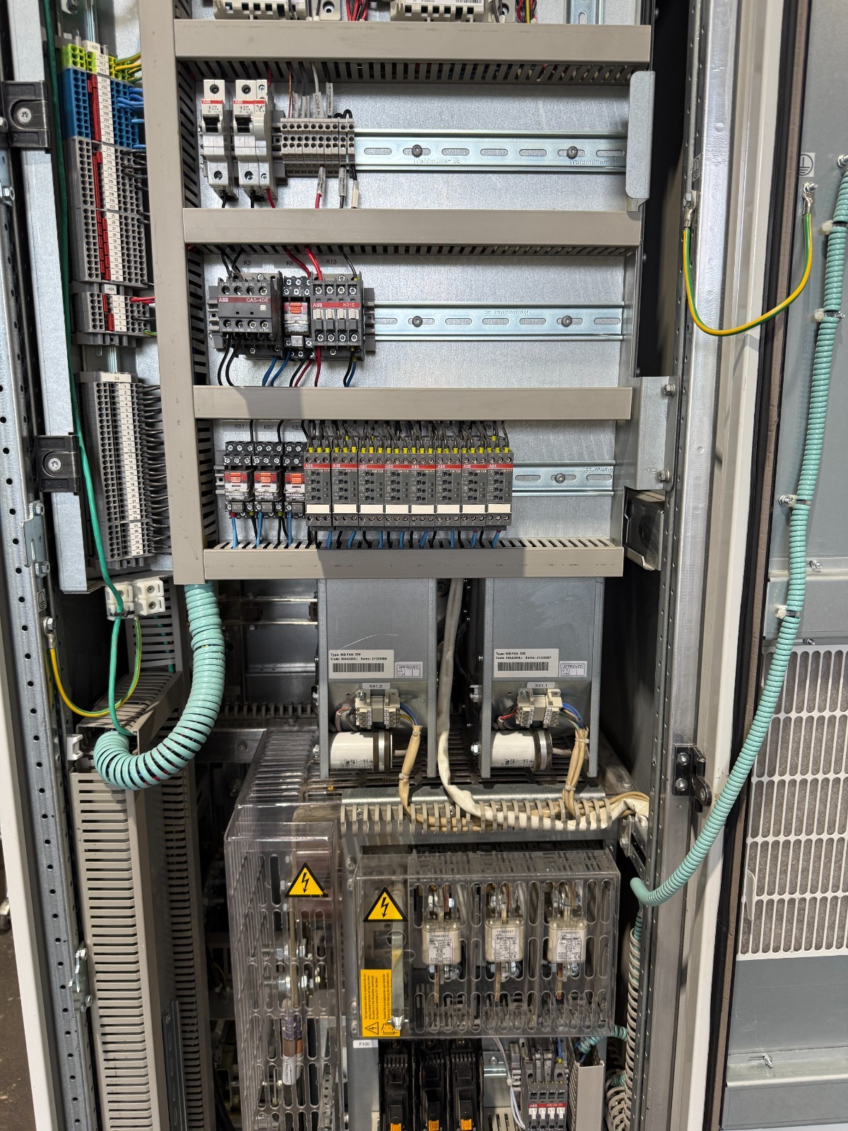 150 HP / 110 KW ABB inverter, Drive, VFD, ACS800-37-0170-5+B054+C129+8L506