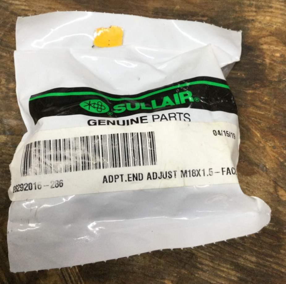 Sullair 88292016-286 ADPT. End Adjust M18X1.5-Face +