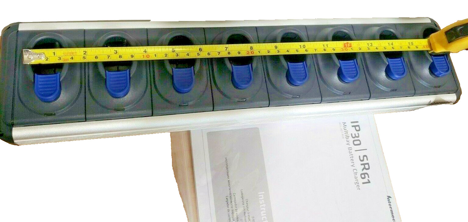 INTERMEC 852-902-001 Charger, 8 Bay for Model: SR61/IP30, Charges SR61 Batteries