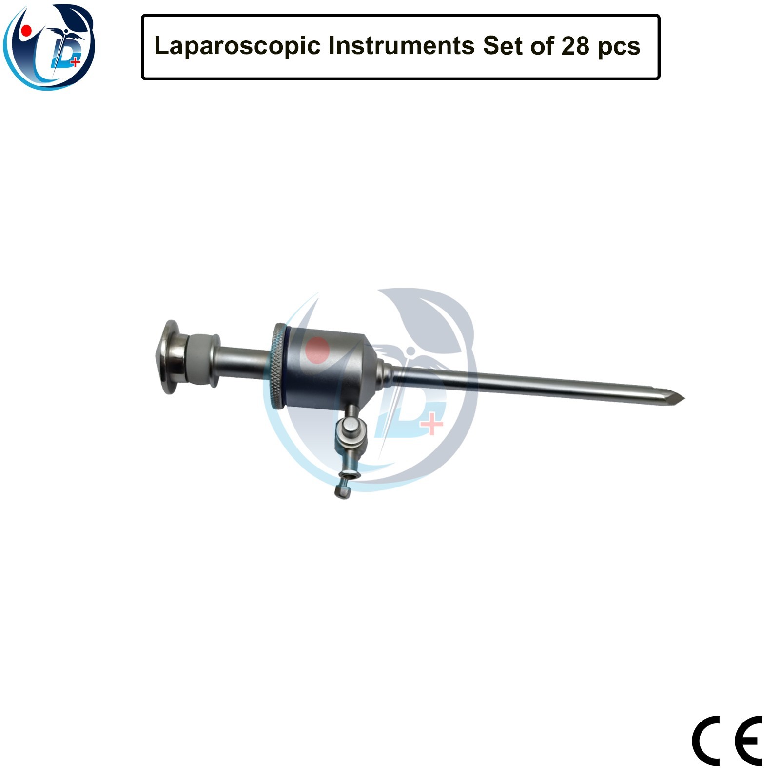 28 Pcs Laparoscopic Surgery Instrument Set General Surgical Laparoscopy Kit
