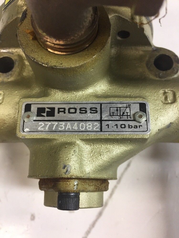 Ross Controls Solenoid Valve 2773A4082 *Fast Shipping* Warranty!