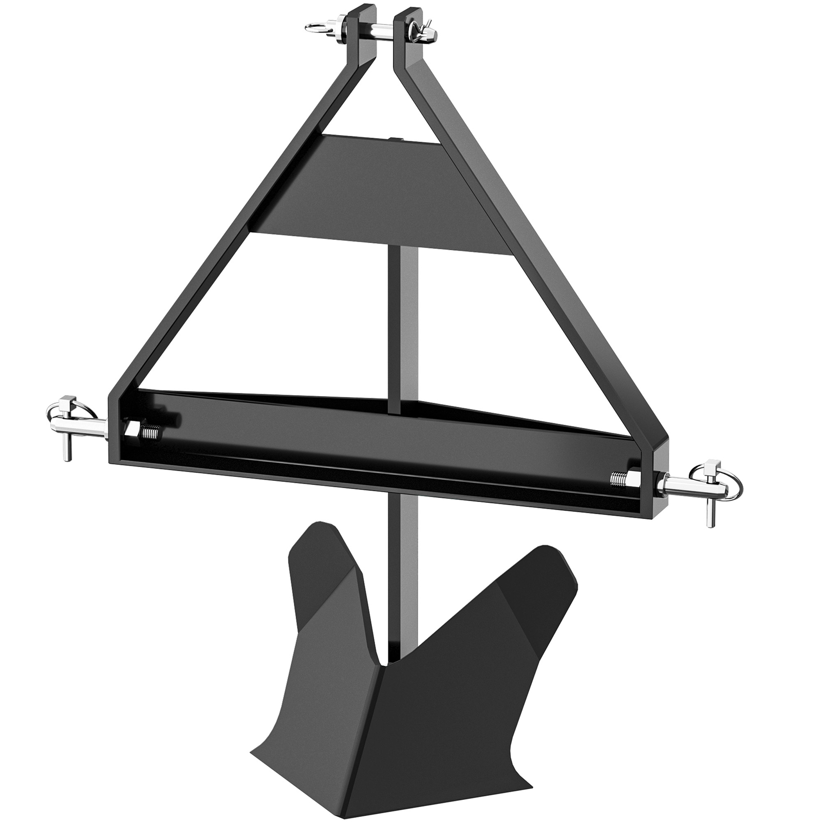 Heavy-Duty Middle Buster for Category 1 Tractors 3 Point Steel Plow Attachment
