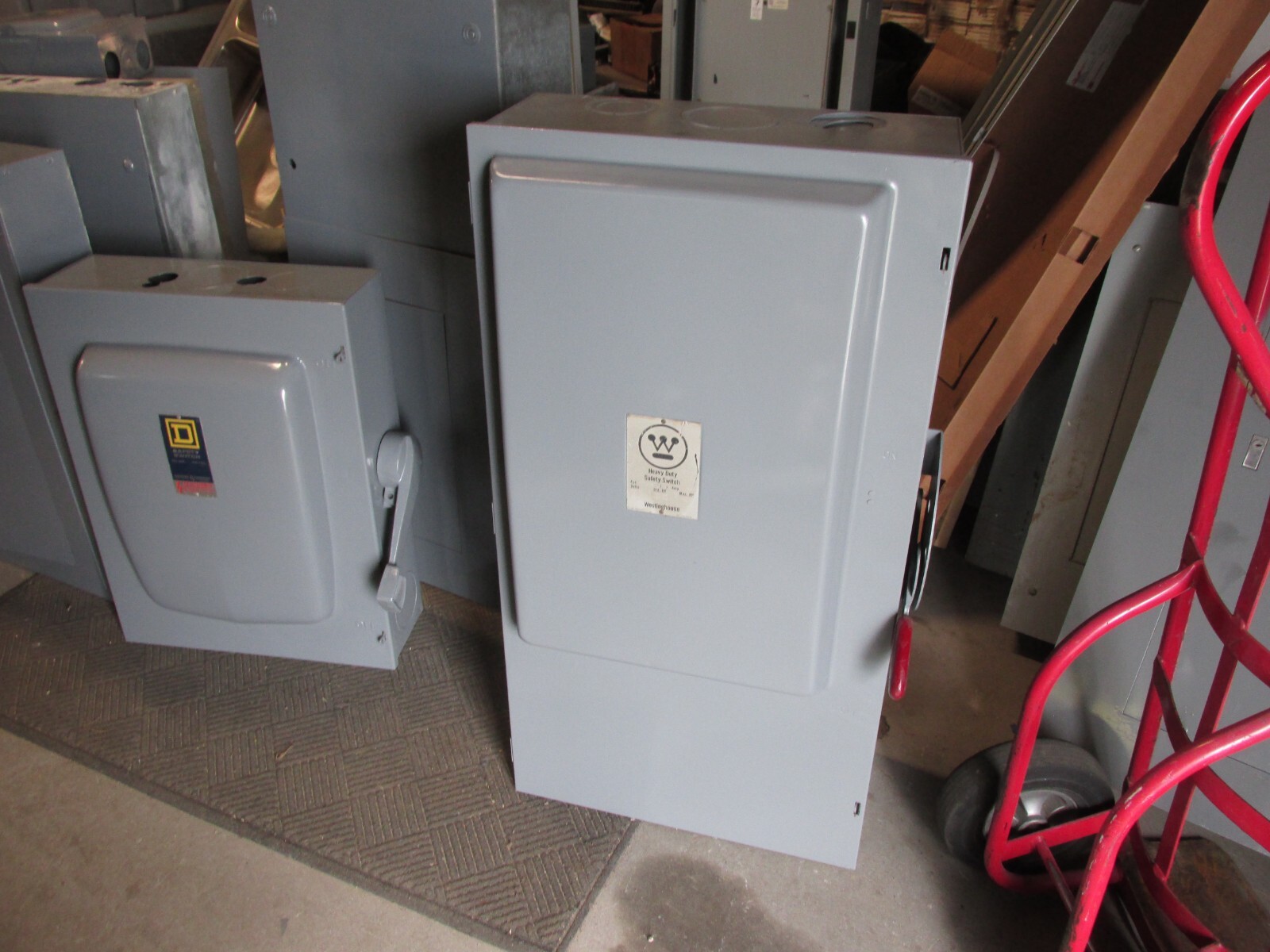 WESTINGHOUSE HEAVY DUTY SAFETY SWITCH HF-365 400 AMP 600 V AC (FUSIBLE)..PR-137