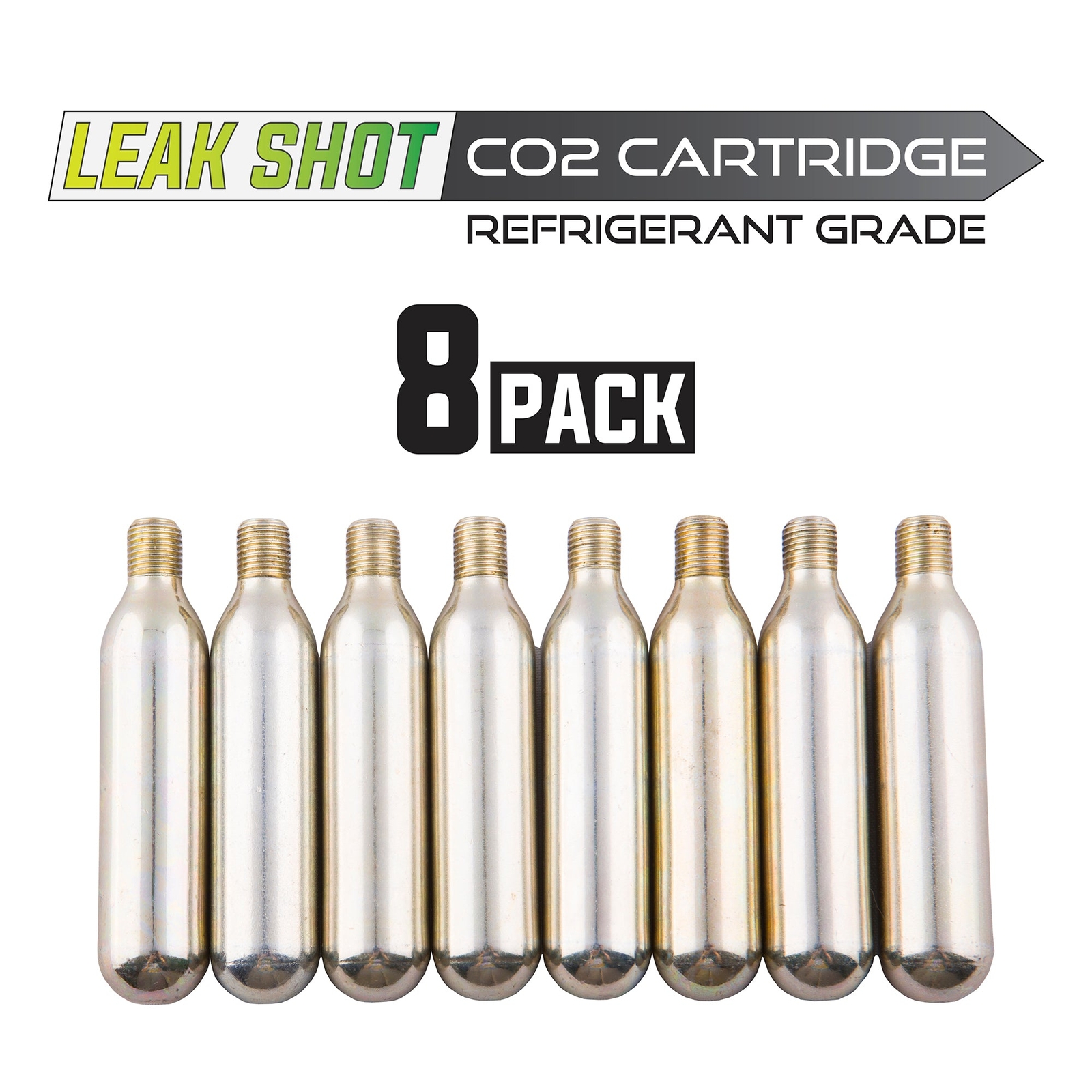 Leak Shot HVAC Refill Cartridges – Refrigerant Grade CO2