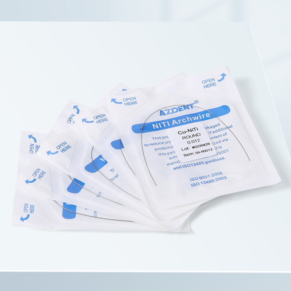 Dental Ortho Super Elastic Cu-Ni-Ti Arch Wires W/Stops Round/Rectangular Damon