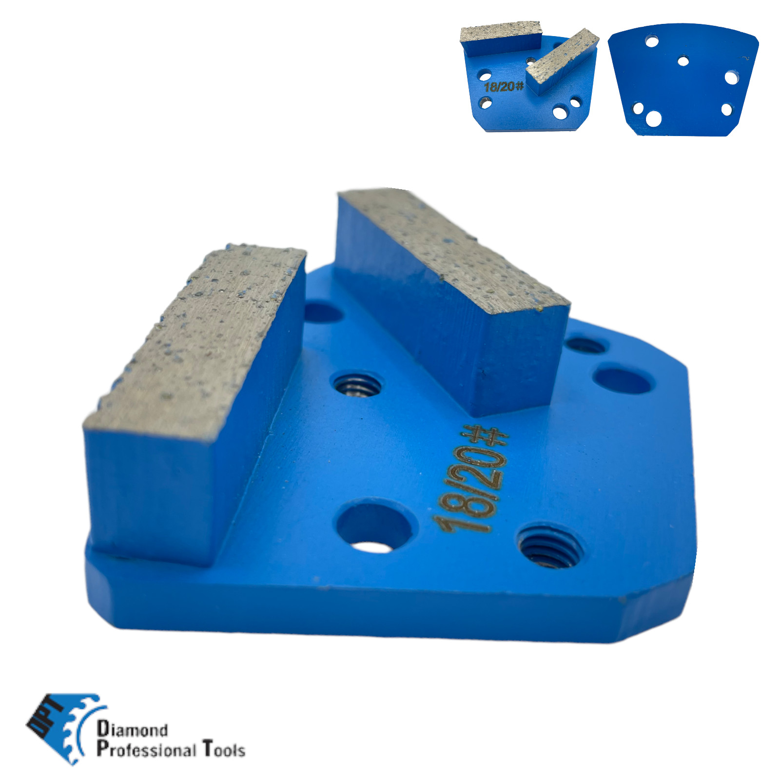6PK Bolt on Diamond Grinding Discs for Concrete Floor Grinder Machine Hard Bond