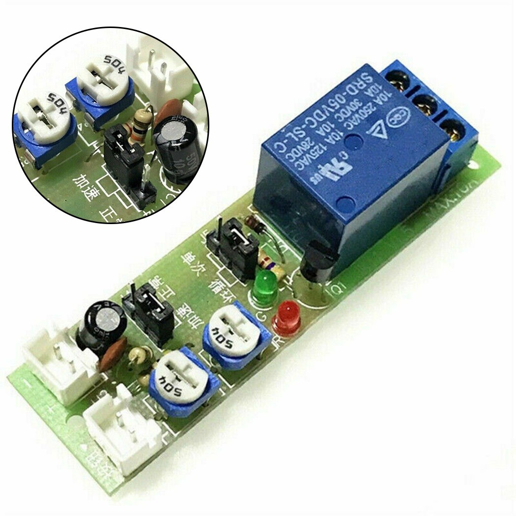 Adjustable Delay Timer Relay DC12V Infinite Loop Loop Module High Quality
