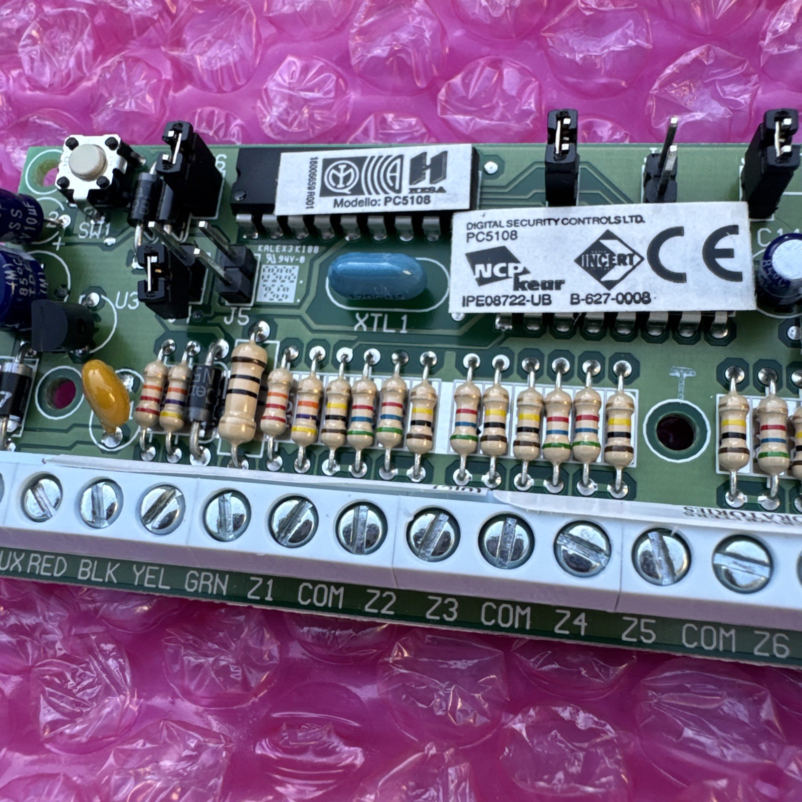 DSC PC5108 PowerSeries 8-Hardwire Zone Expander Module OPEN BOX ~ FREE SHIPPING