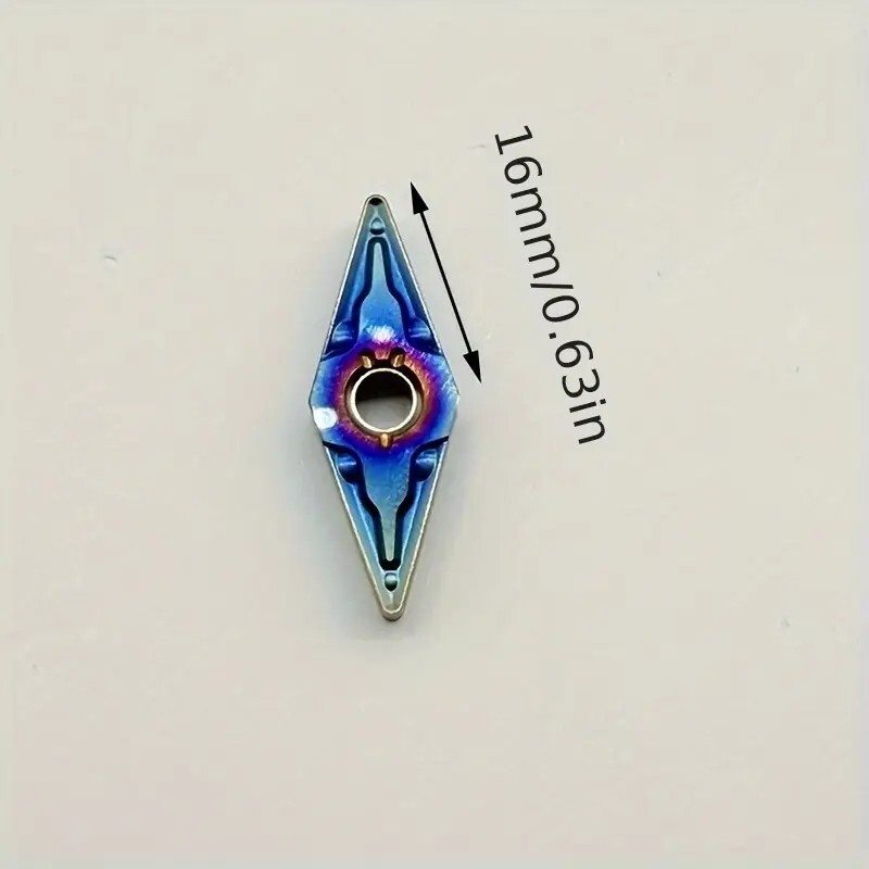 10pcs VNMG332 VNMG160408-MA Carbide Inserts Nano-Blue Coating Insert is Suitable