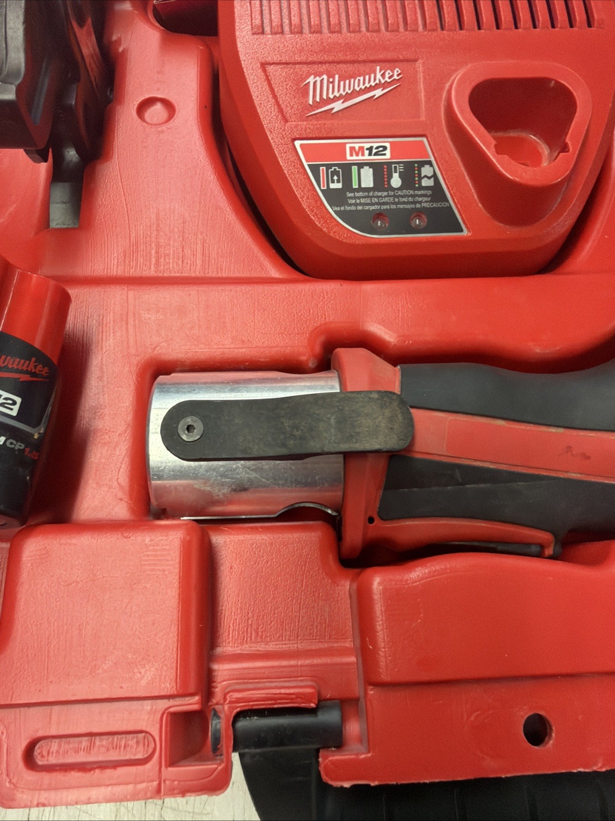 Milwaukee 2473-20 Force Logic M12 Press Pressing Crimp 2 Batteries