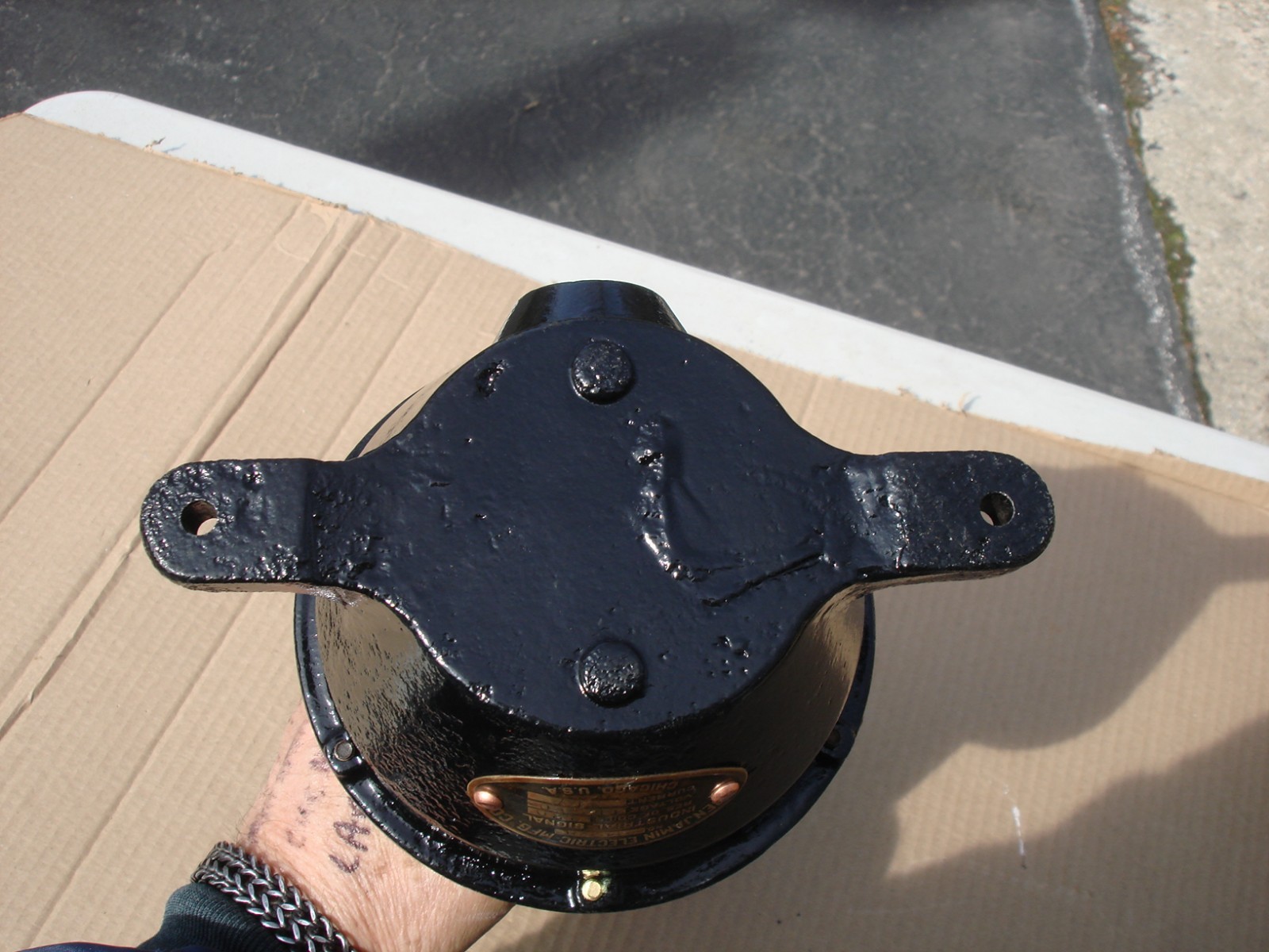 VTG Benjamin Electric Mfg. Co. Industrial Signal Horn Restored & Working 8346-H