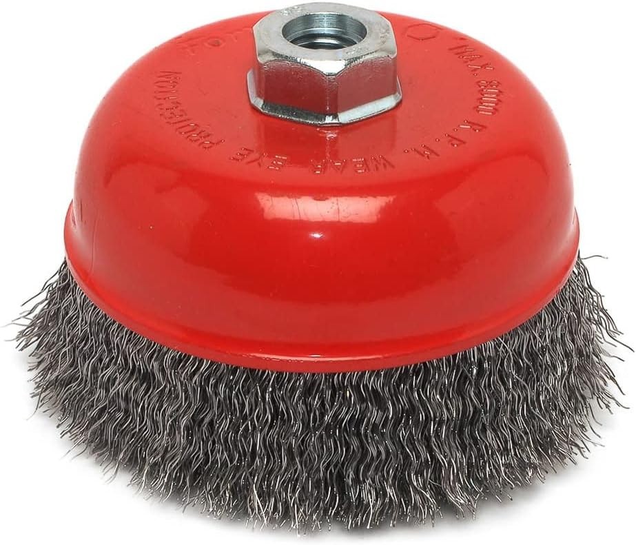 Angle Grinder Wire Cup Brush Wheel for Rust Corrosion Removal Paint stripping