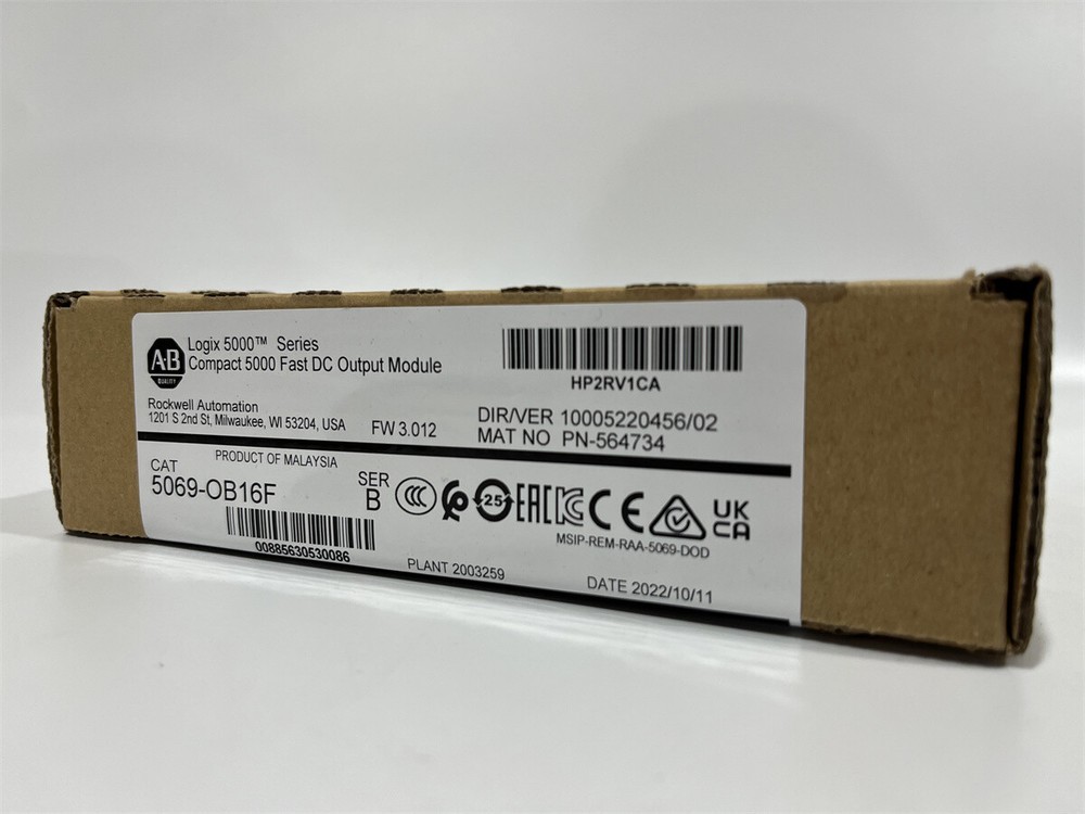 New Sealed Allen Bradley 5069-OB16F 5069 Compact I/O 24V DC Output US Free Tax