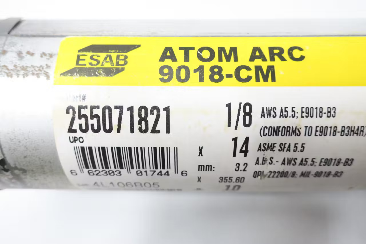 Esab 255071821 Atom Arc 9018-cm Electrode 1/8in 14in 10lb