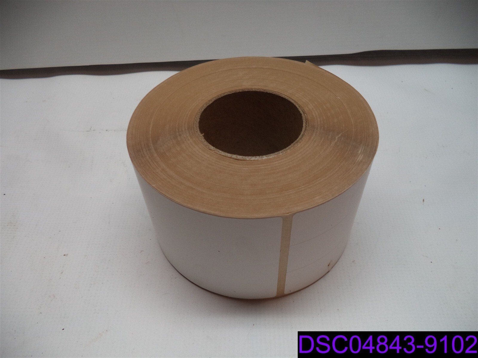 Qty = 2,000 (4 Rolls x 500 Labels): White Labels Measuring 6″ x 4″ & 1-1/4″ x 3″