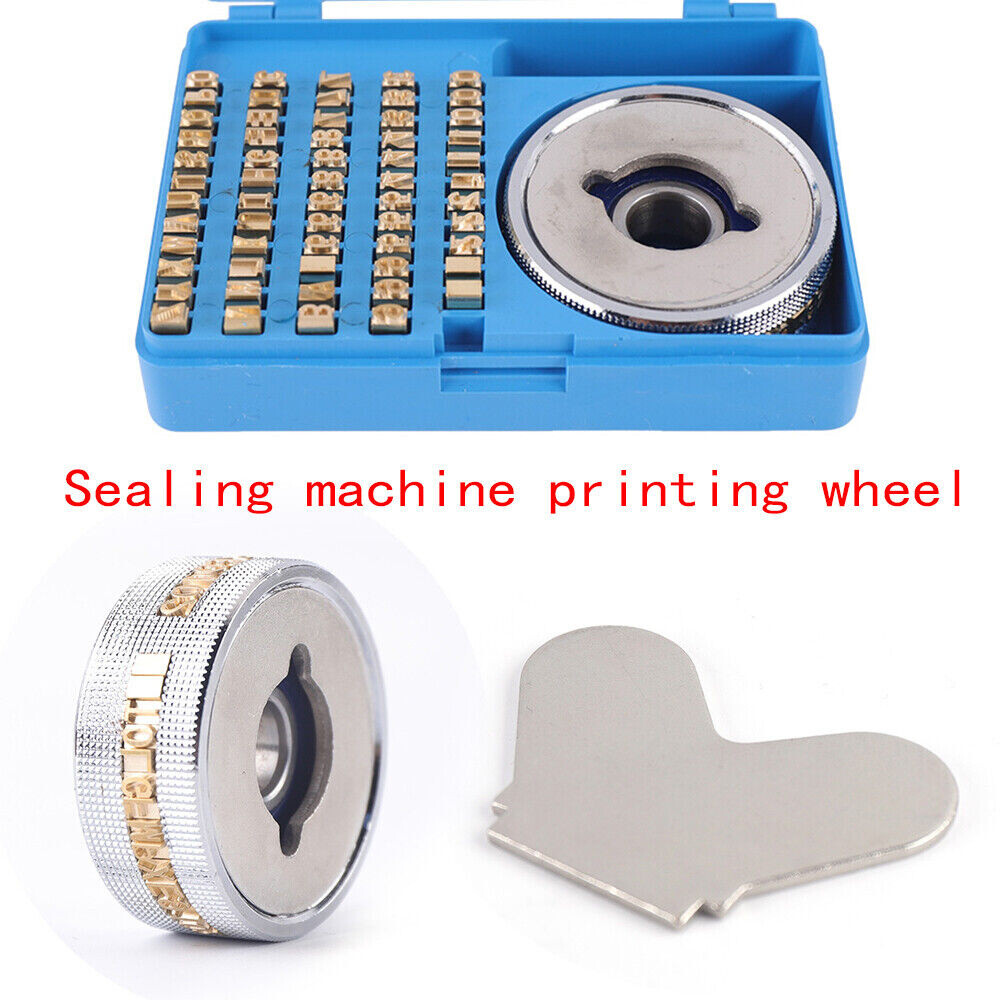 Wheel & Letters 104pcs FR-900 FR-770 Sealing Machine Continuous Band Sealer Part
