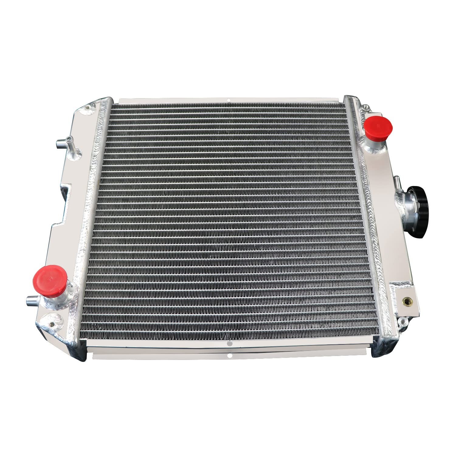 Aluminum Radiator for Kubota ZZD18 ZD18F ZD21 ZD21F GR2100 GR2110 2 Row Core