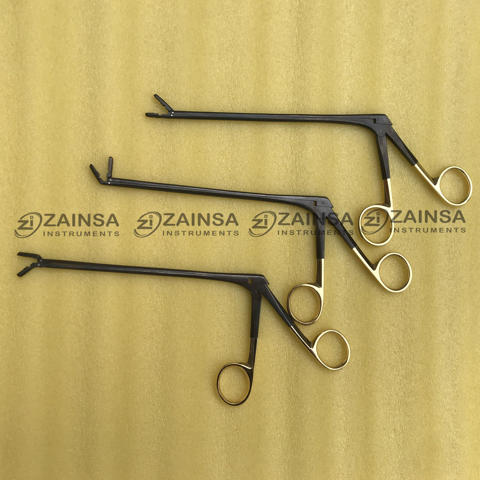 Caspar Intervertebral Disc Rongeur 3Pcs Quality Orthopedic Spine Instruments Set