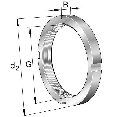 KM40 FAG/Schaeffler Technologies 200 x 250 x 29 mm LOCK NUT