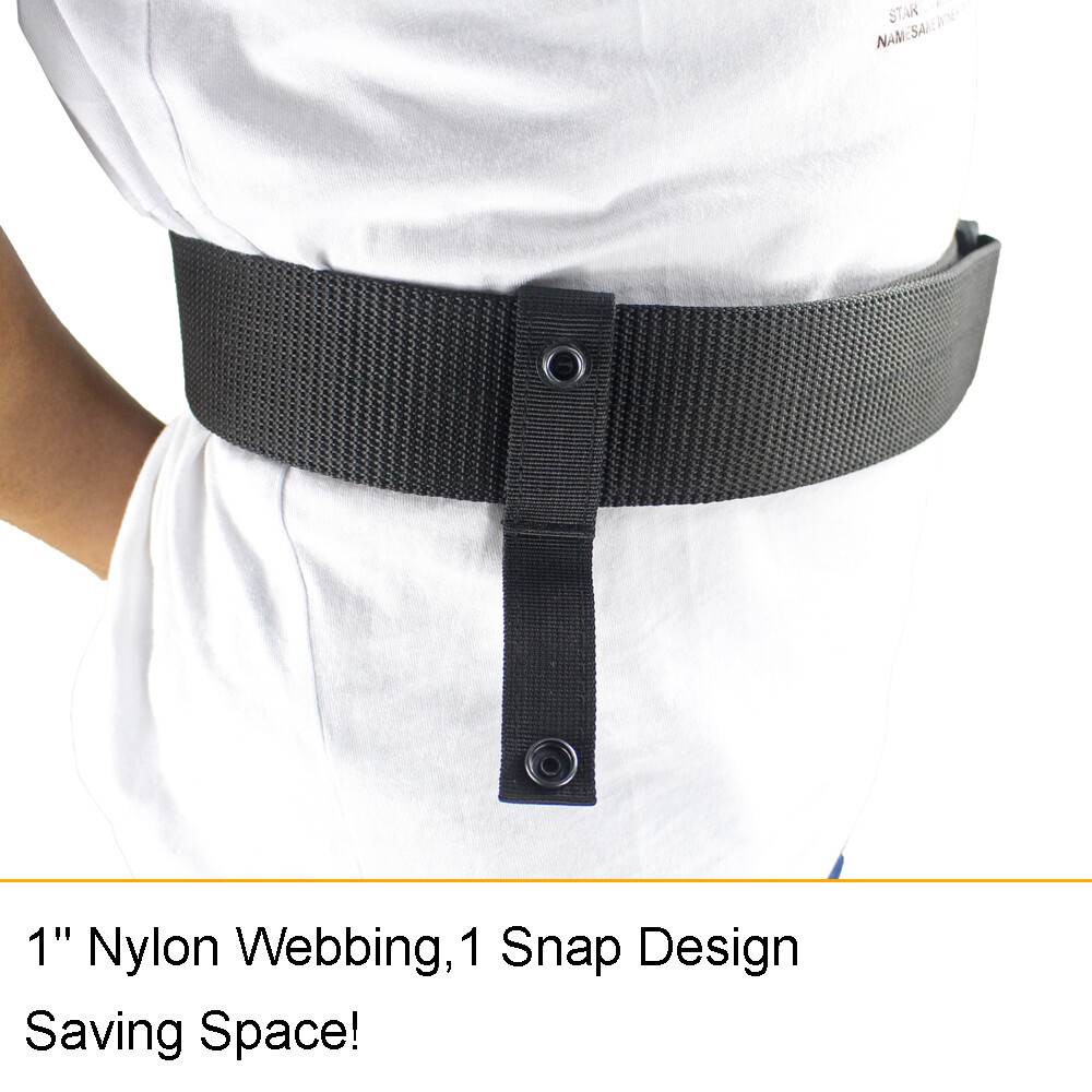 2.25″ Duty Belt Nylon Handcuff Strap Security Quick Hook Handcuffs Holder Strap