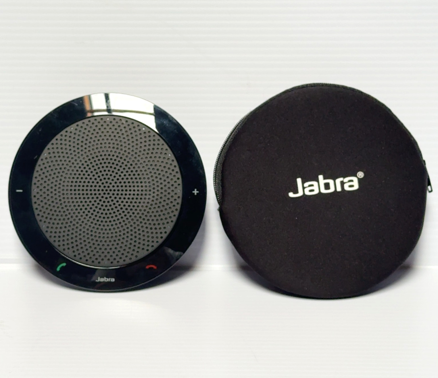 Jabra Speak 410 MS USB Conferencing Speakerphone PHS001U w/ Case