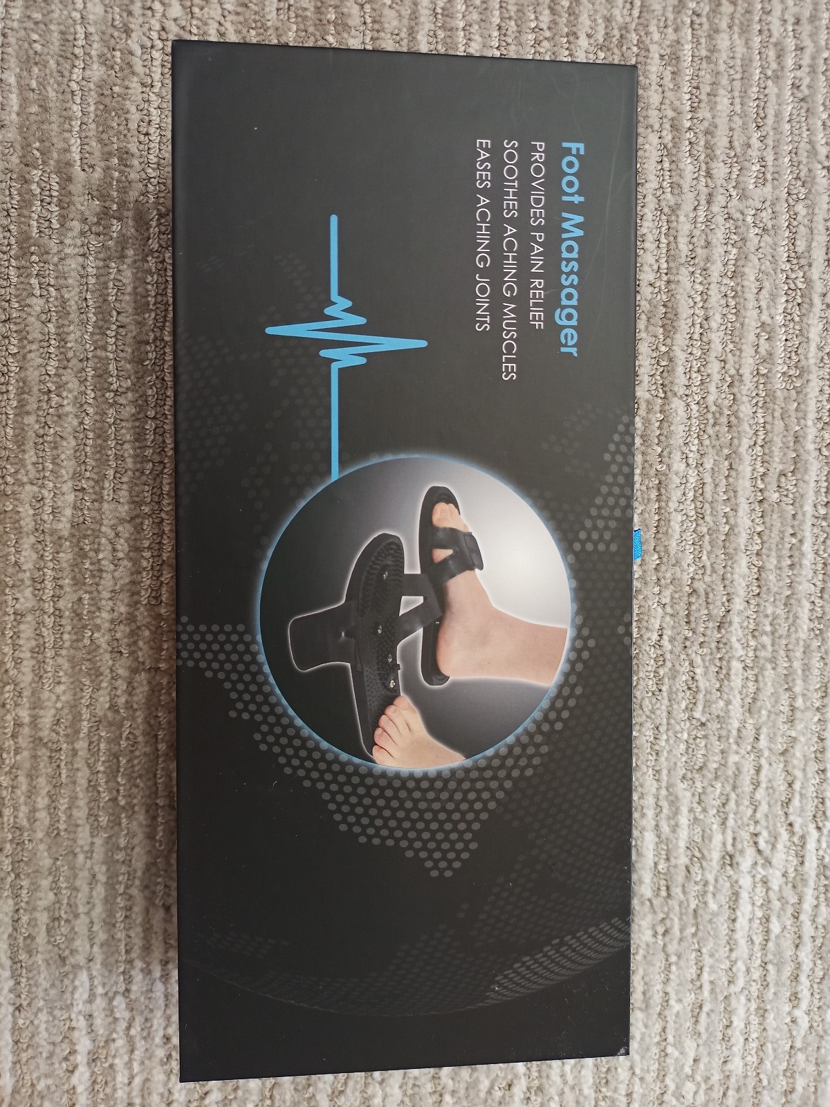 HiDow XPDS 18 TENS Machine with Foot Massager Slippers for Pain+Muscle Relief