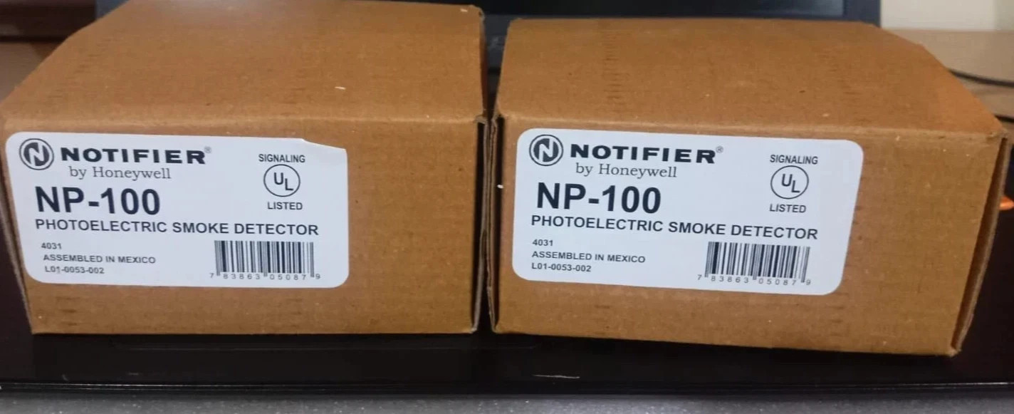 10Pc lot Notifier NP-100 Photoelectric Smoke Detector NP 100 Fast Shipping