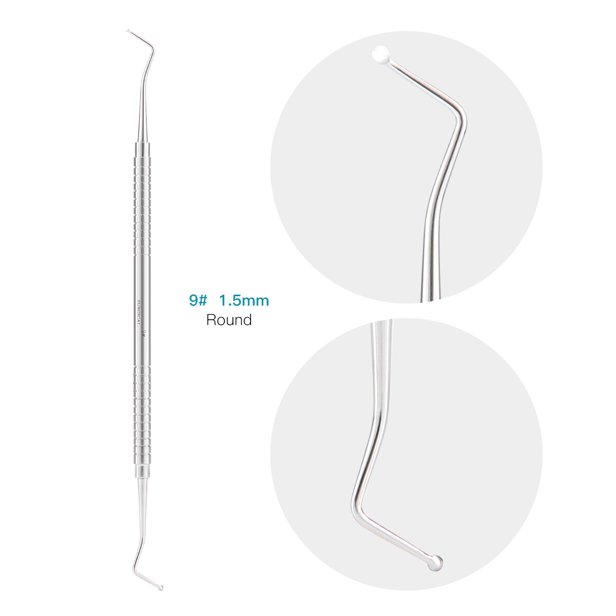 Dental Spoon Excavator Double Ended Restorative Surgical Instruments